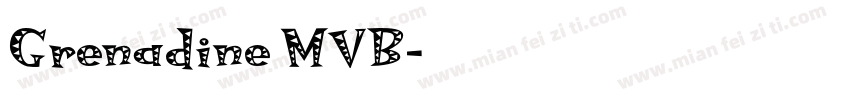 Grenadine MVB字体转换
